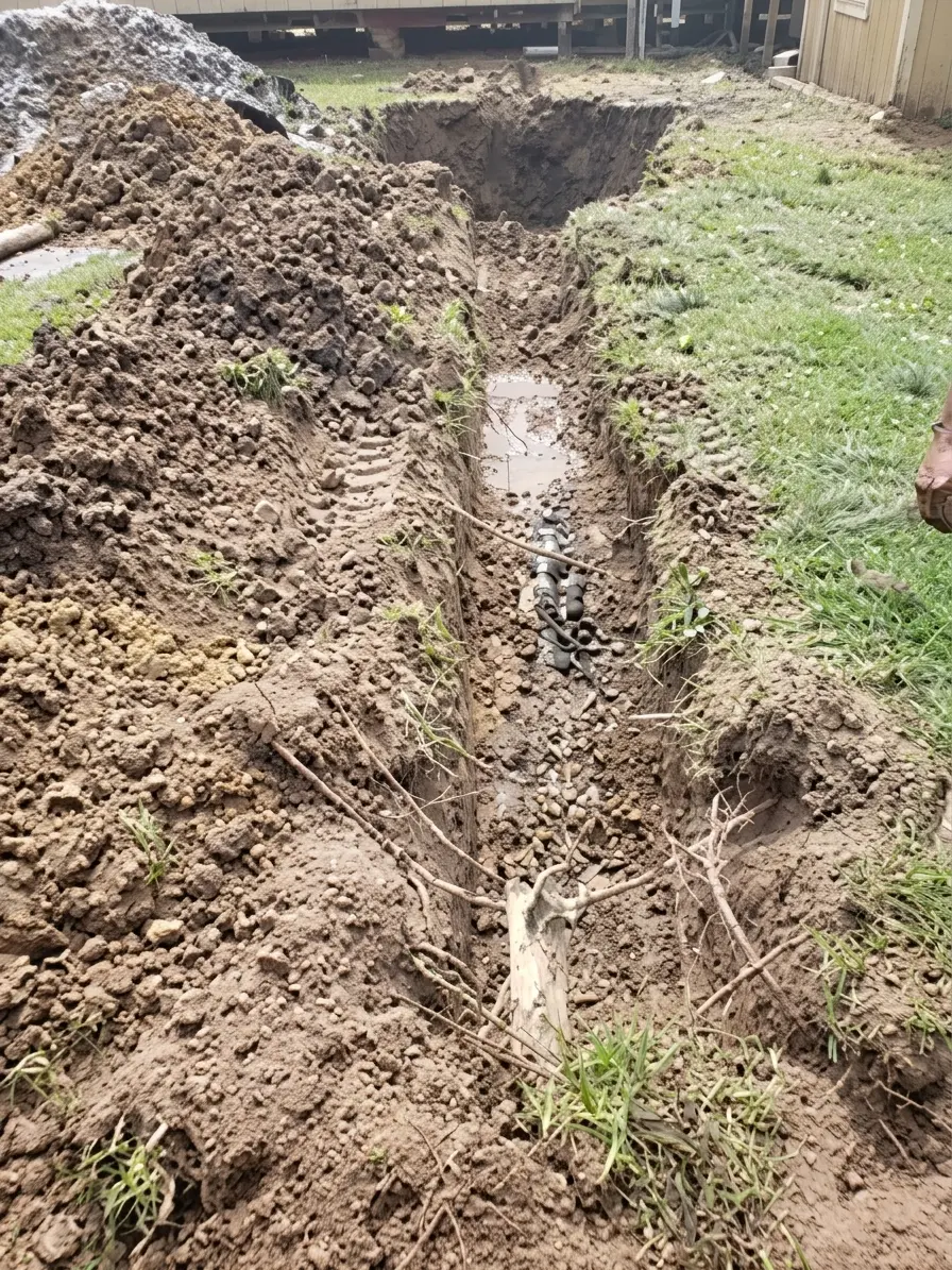 Precision trenching for utilities and drainage